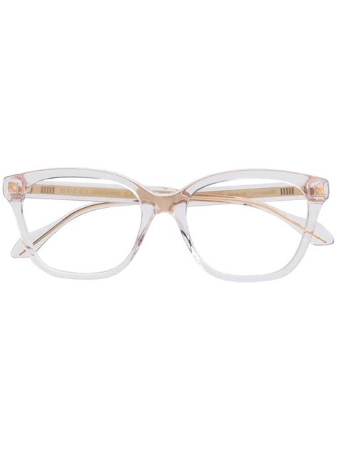 women's gucci eyeglasses clear frame|gucci clear eyeglass frames women's.